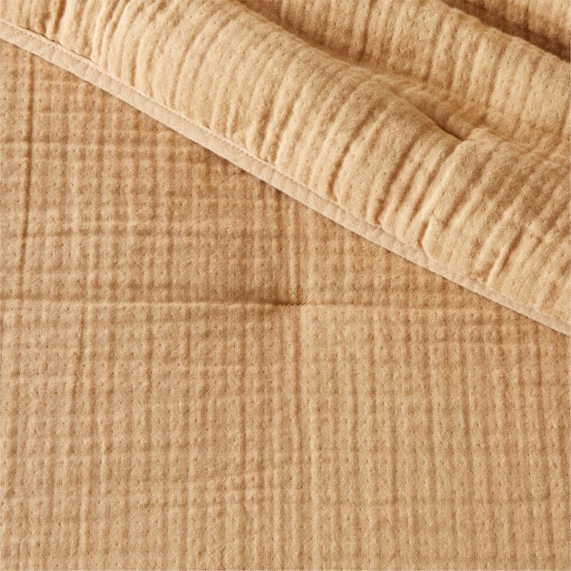 Alto Camel Organic Cotton Full/Queen Quilt