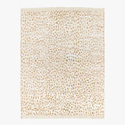 Altra Handloomed Warm White with Taupe Viscose Area Rug 8'X10'
