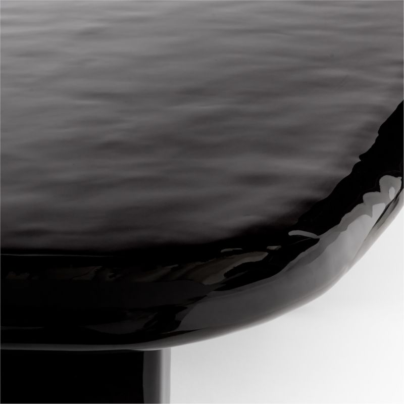 Amalie 103" Rectangular Black Resin Dining Table - image 5 of 7