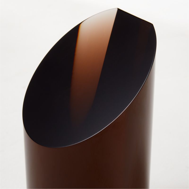 Dark Amber Acrylic Bookend - image 3 of 4