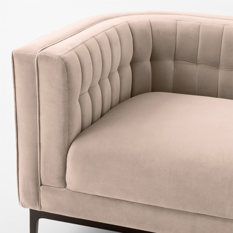 Ambroise 104.75" Sofa Luca Rose - image 8 of 10