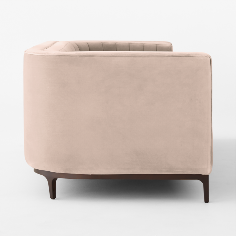 Ambroise 104.75" Sofa Luca Rose - image 6 of 10