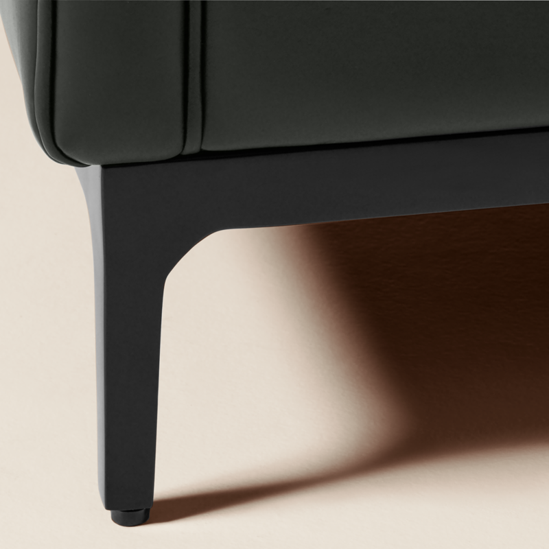 Ambroise Leather Chair Bello Black - image 8 of 9