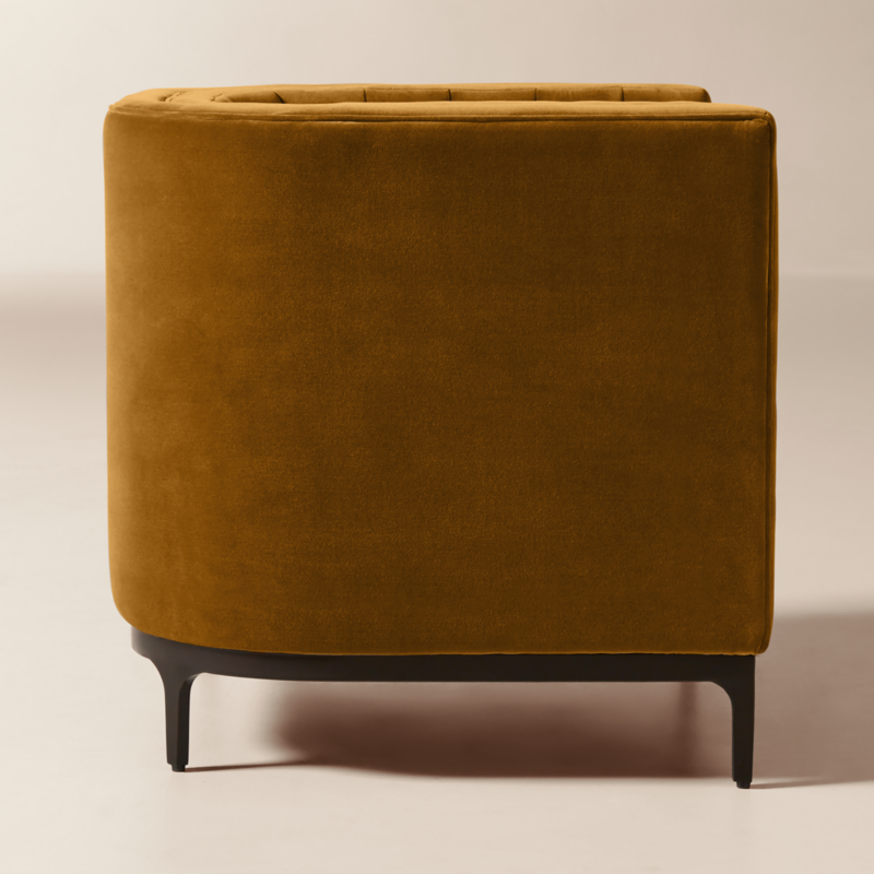 Ambroise Chair Luca Oxblood - image 5 of 9
