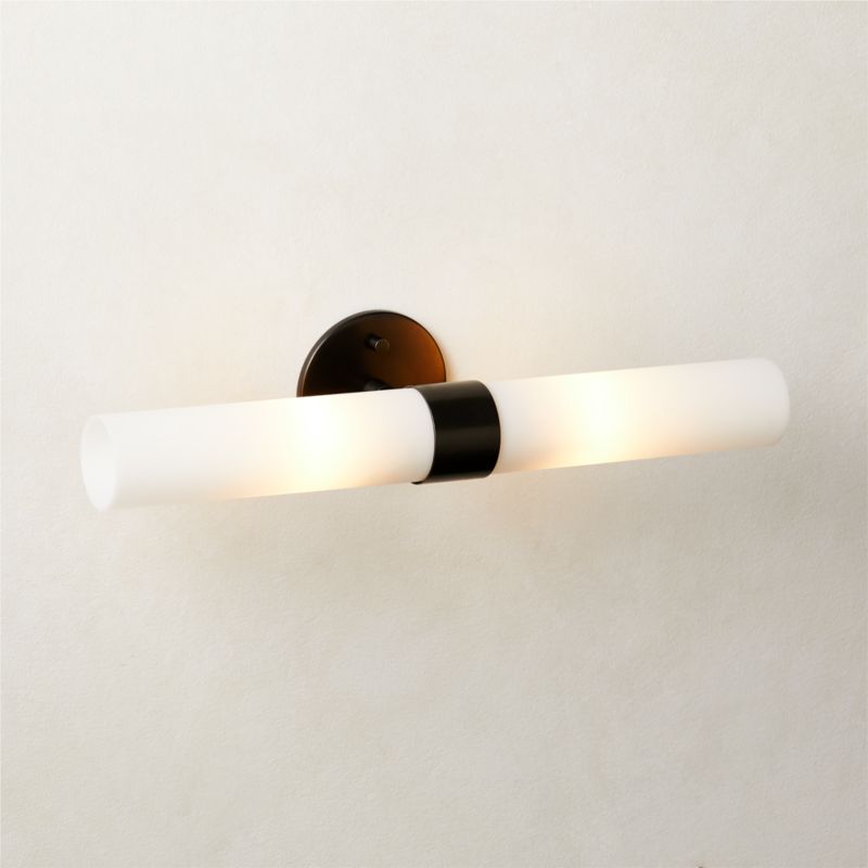 Amie Blackened Brass Wall Sconce - image 4 of 8