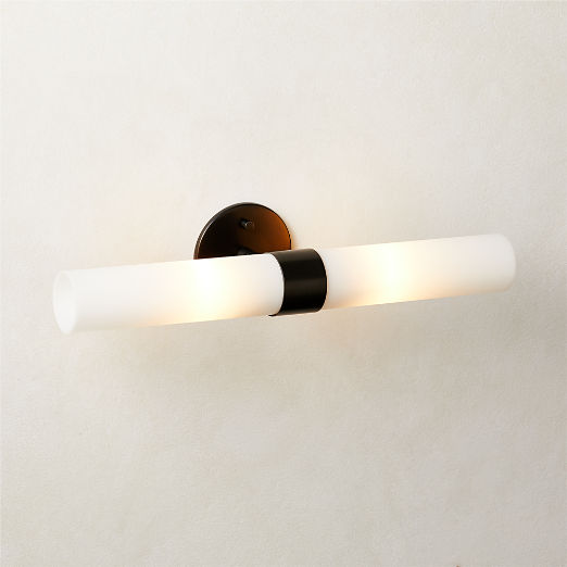 Amie Blackened Brass Wall Sconce