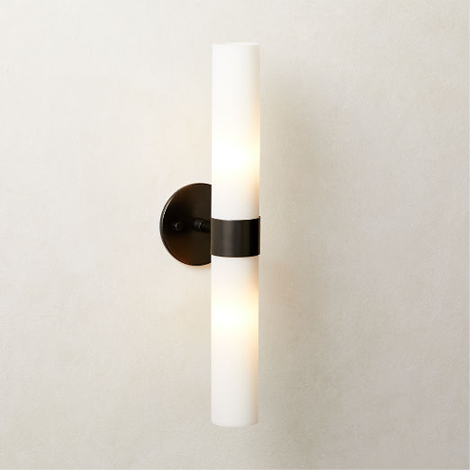 Amie Blackened Brass Wall Sconce