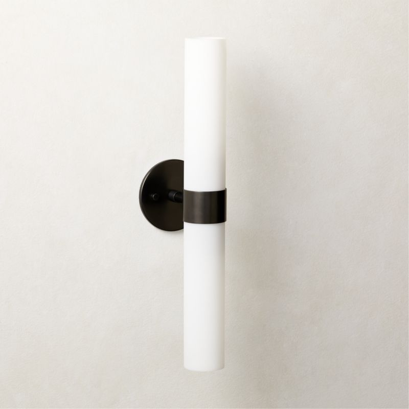 Amie Blackened Brass Wall Sconce - image 2 of 8