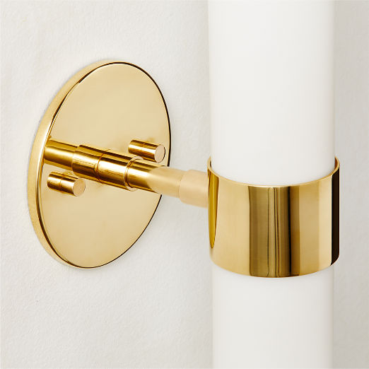 Amie Polished Brass Wall Sconce