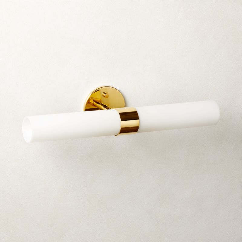 Amie Polished Brass Wall Sconce - image 3 of 8