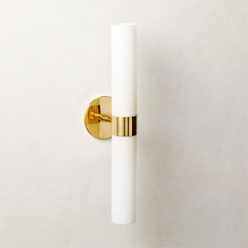 Amie Polished Brass Wall Sconce - image 2 of 8