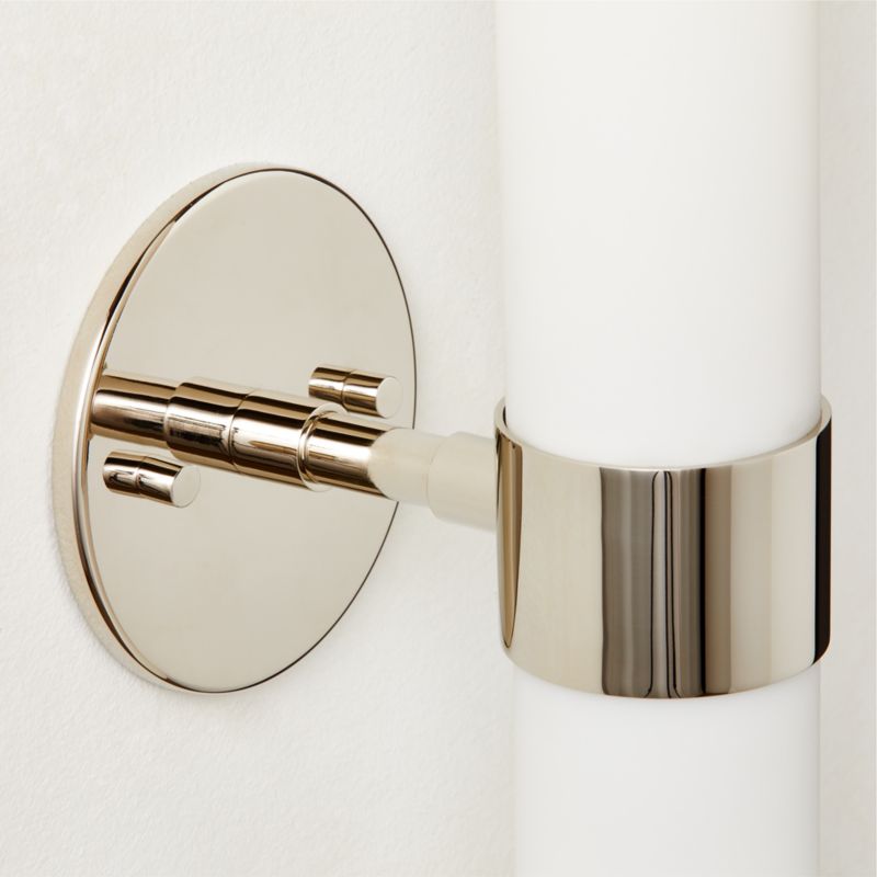 Amie Polished Nickel Wall Sconce - image 5 of 8