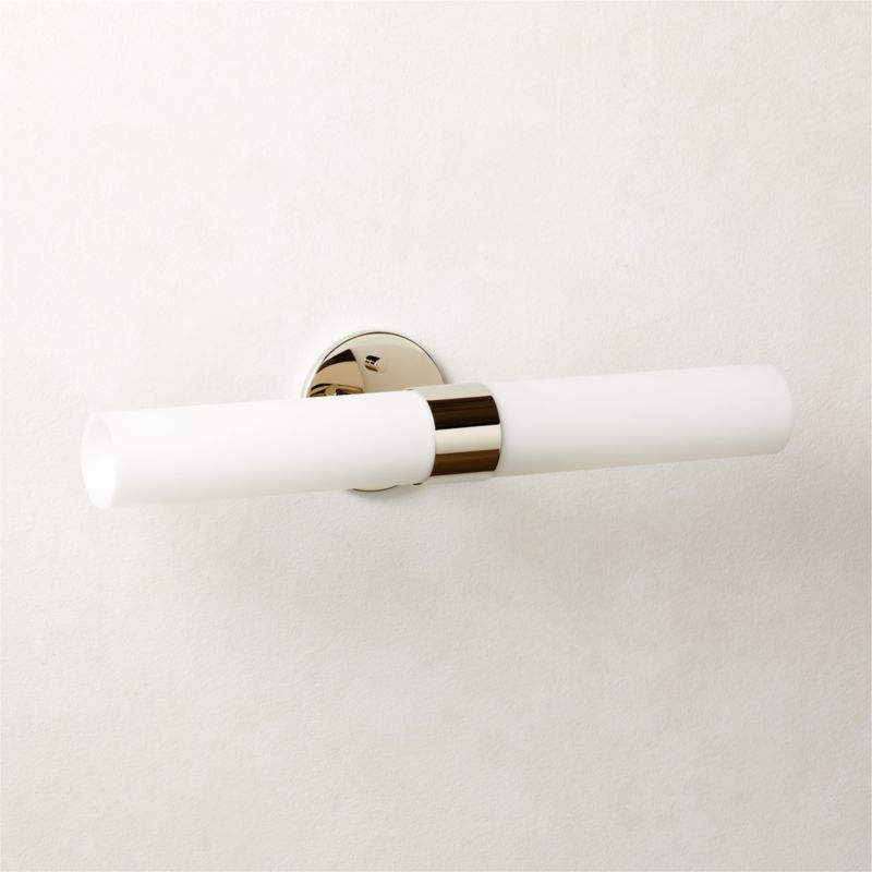 Amie Polished Nickel Wall Sconce - image 3 of 8