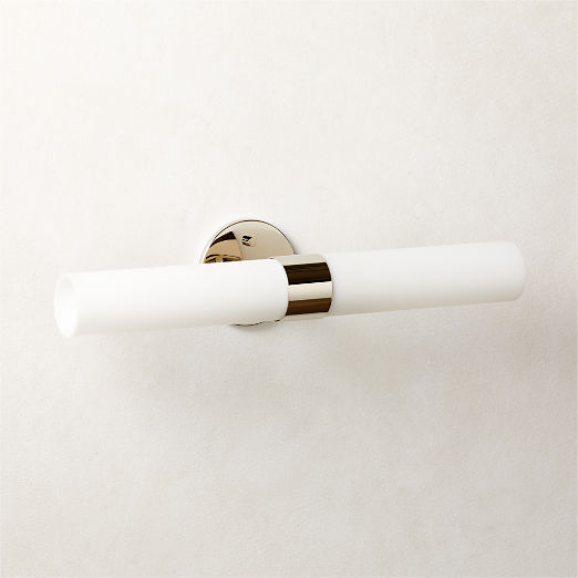 Amie Polished Nickel Wall Sconce