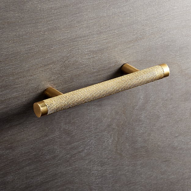 3" Amp Brushed Brass Handle - Image 1 of 9
