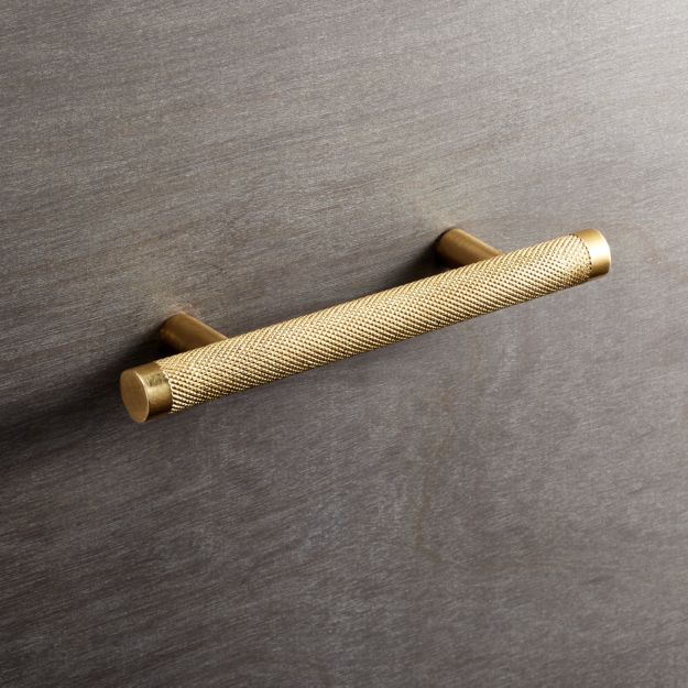 3" Amp Brushed Brass Handle - Image 1 of 9