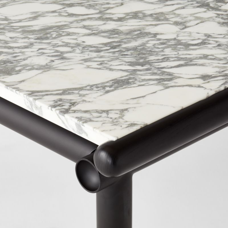 Anacapri 53" Square Marble Dining Table by Gianfranco Frattini - image 10 of 13