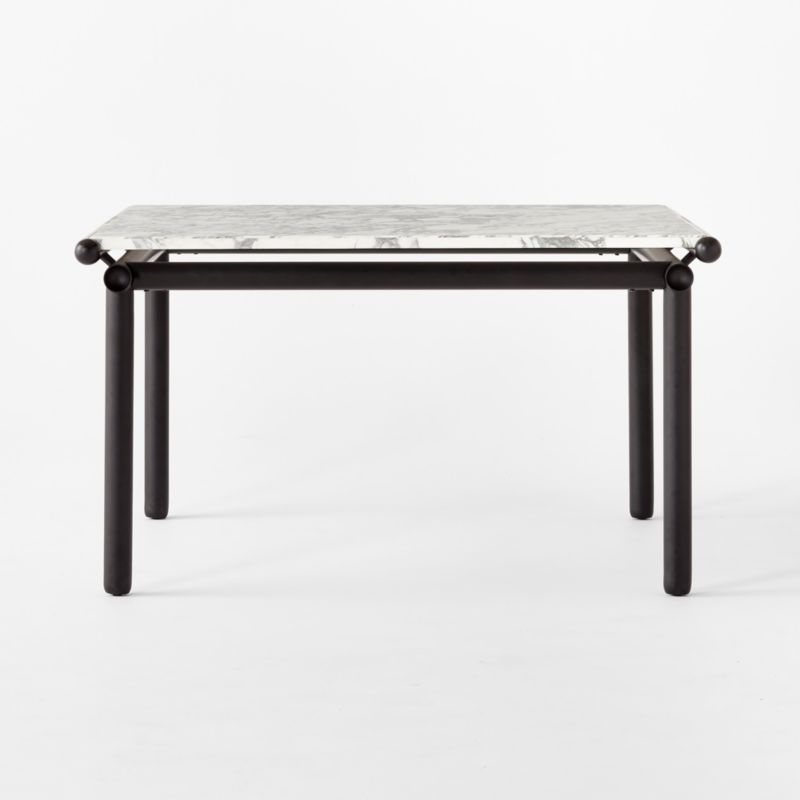 Anacapri 53" Square Marble Dining Table by Gianfranco Frattini - image 9 of 13