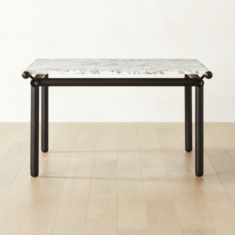 Anacapri 53" Square Marble Dining Table by Gianfranco Frattini - image 0 of 13