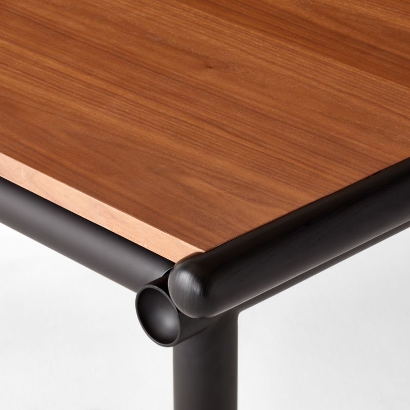 Anacapri Square Walnut Dining Table 53" by Gianfranco Frattini - image 5 of 8