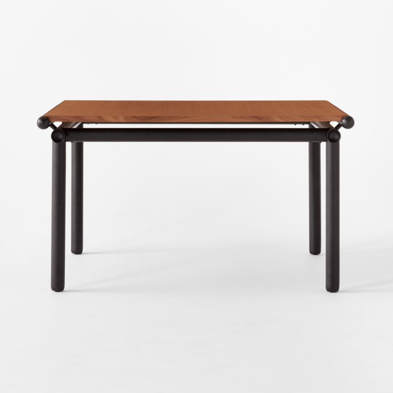 Anacapri Square Walnut Dining Table 53" by Gianfranco Frattini - image 4 of 8