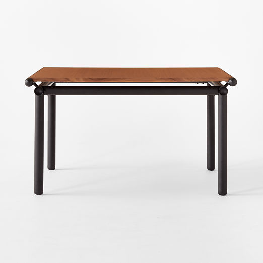 Anacapri Square Walnut Dining Table 53" by Gianfranco Frattini