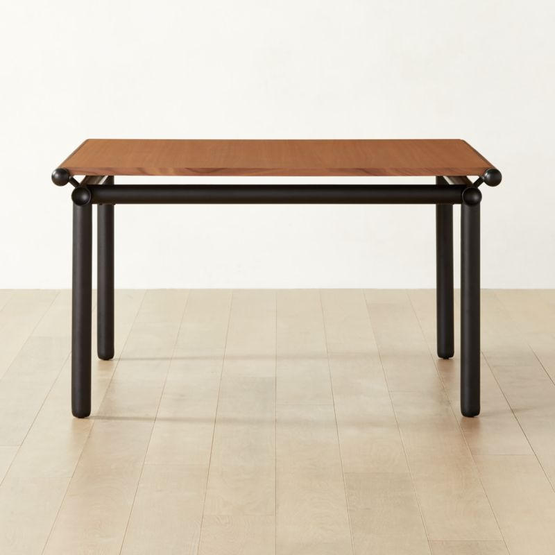 Anacapri Square Walnut Dining Table 53" by Gianfranco Frattini - image 0 of 8