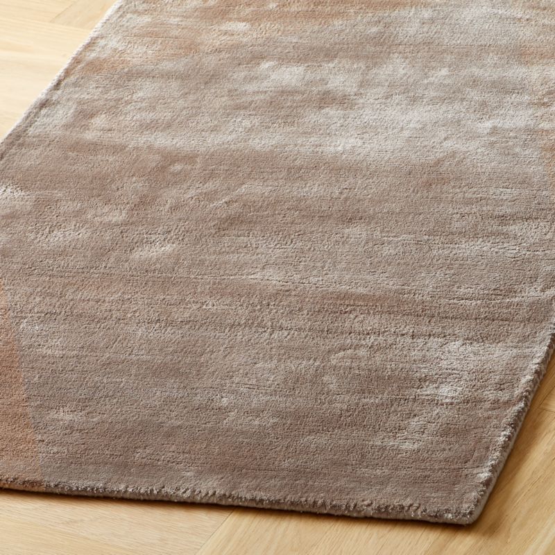 Anders Dusty Rose Pink TENCEL™ Lyocell Runner Rug 2.5'x8' - image 2 of 5