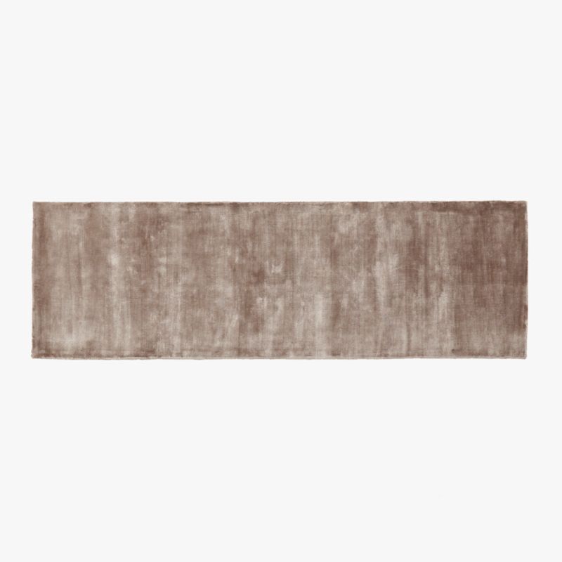 Anders Dusty Rose Pink TENCEL™ Lyocell Runner Rug 2.5'x8' - image 0 of 4