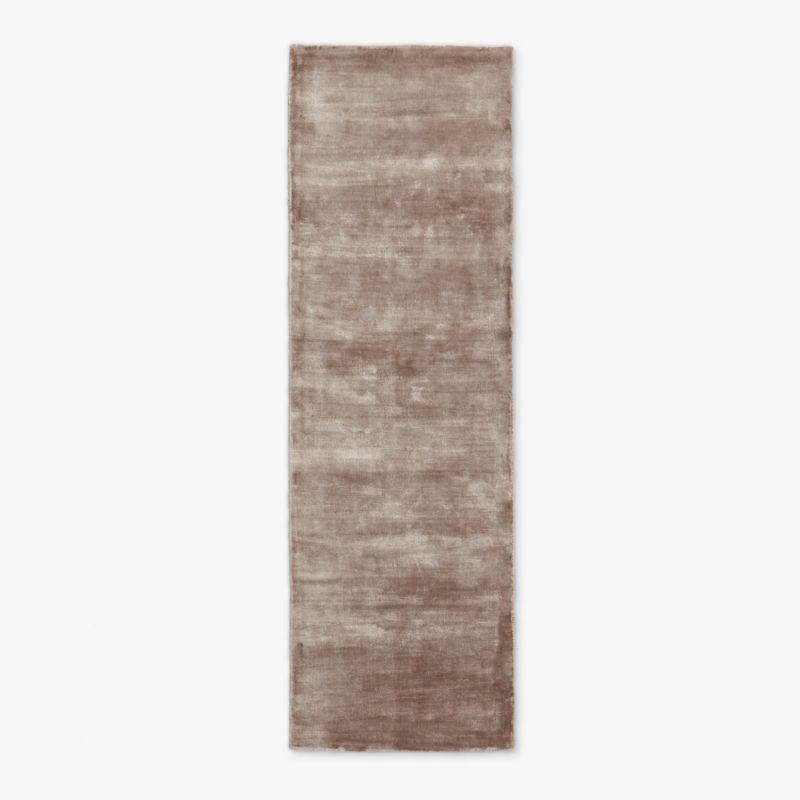 Anders Dusty Rose Pink TENCEL™ Lyocell Runner Rug 2.5'x8' - image 0 of 5