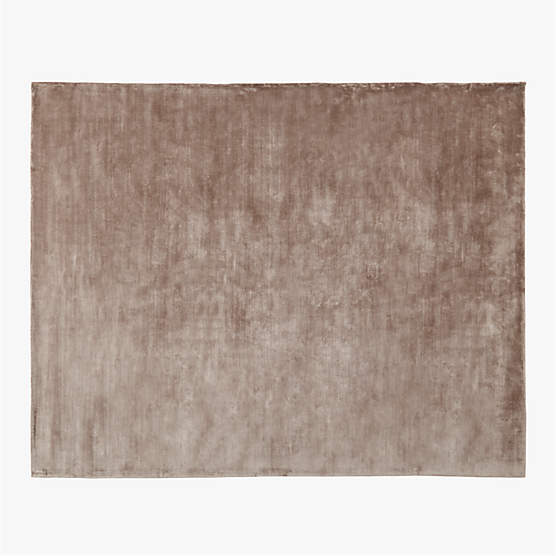 Anders Dusty Rose Pink TENCEL™ Lyocell Area Rug 5'x8'