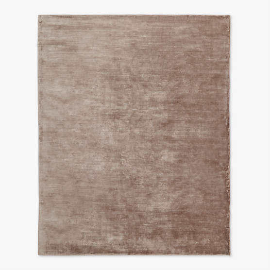 Anders Dusty Rose Pink TENCEL™ Lyocell Area Rug 8'x10'