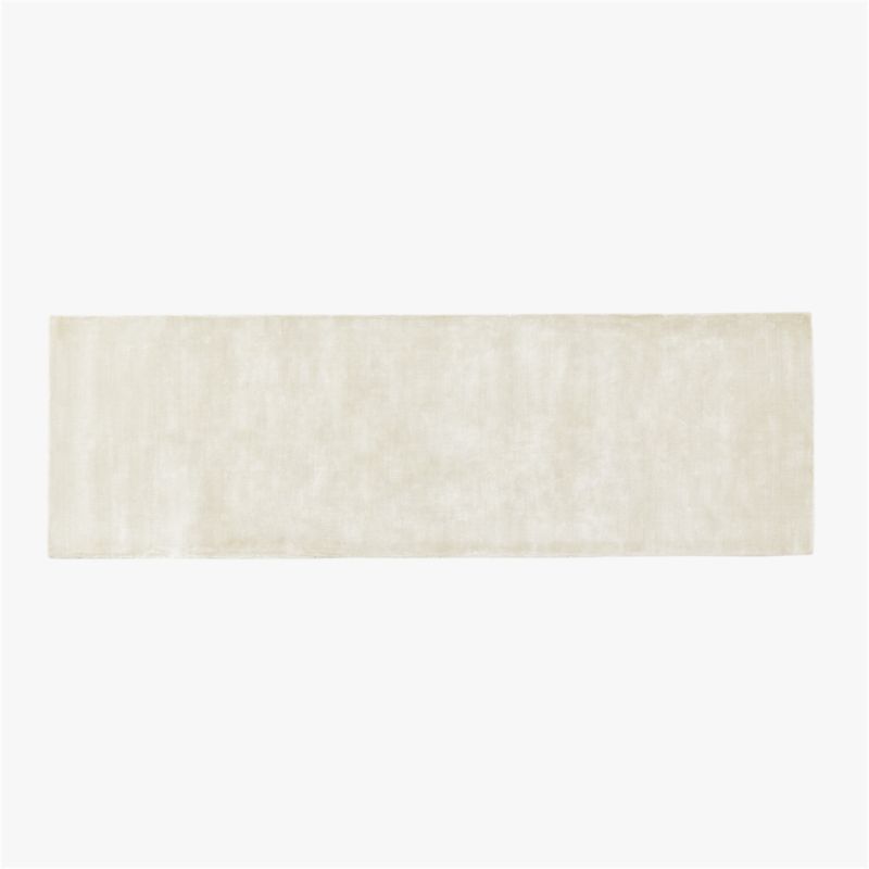 Anders Ivory TENCEL™ Lyocell Runner Rug 2.5'x8' - image 0 of 4