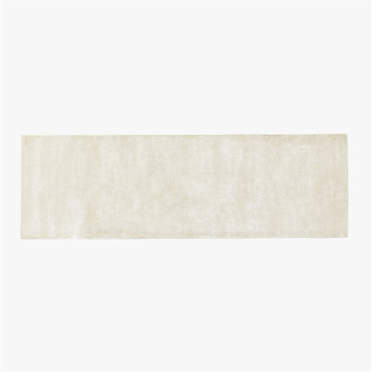 Anders Ivory TENCEL™ Lyocell Runner Rug 2.5'x8'