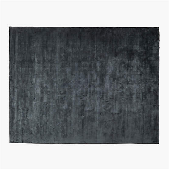 Anders Navy Blue TENCEL™ Lyocell Area Rug 9'x12'