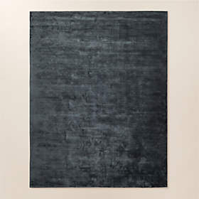 Kole Performance Nylon Charcoal Area Rug 9'X12' + Reviews | CB2