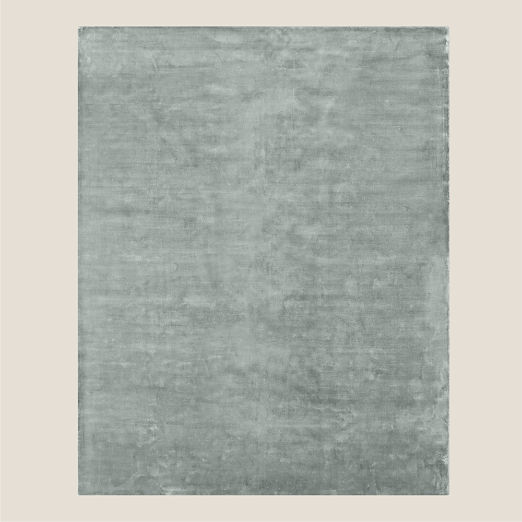 Anders Smoked Green TENCEL™ Lyocell Area Rug 8'x10'