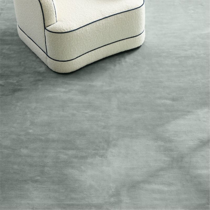 Anders Smoked Green TENCEL™ Lyocell Area Rug 12'x15' - image 1 of 8