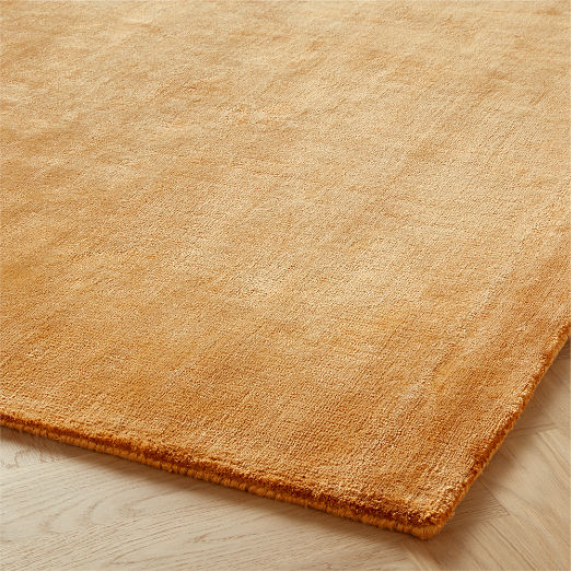 Anders Copper TENCEL™ Lyocell Rug Swatch 12"x12"