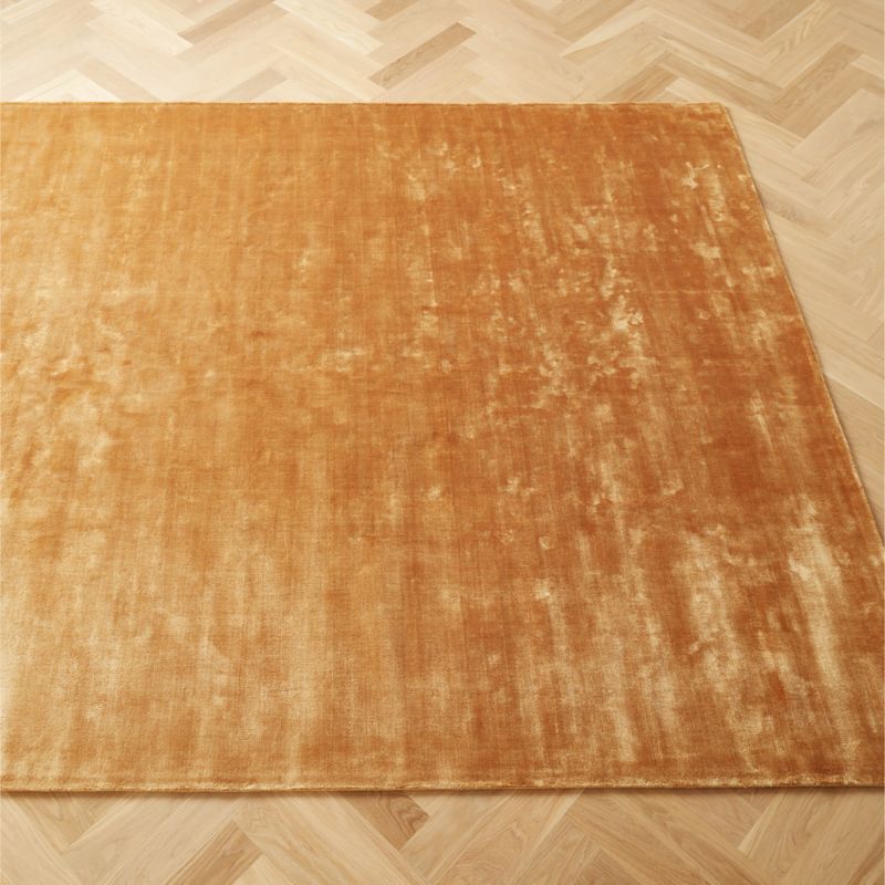 Anders Copper TENCEL™ Lyocell Area Rug 5'X8' - image 2 of 4