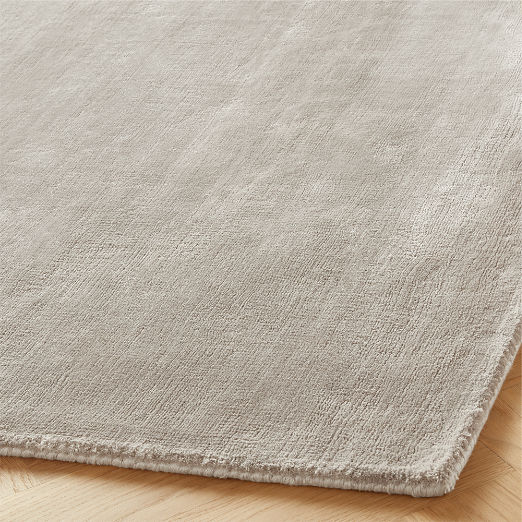 Anders Grey TENCEL™ Lyocell Area Rug 6'X9'