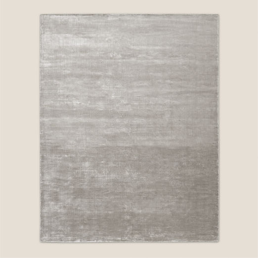 Anders Grey TENCEL™ Lyocell Area Rug 8'X10'