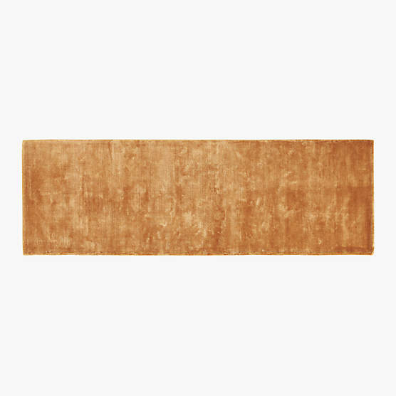 Anders Copper TENCEL™ Lyocell Runner Rug 2.5'X8'