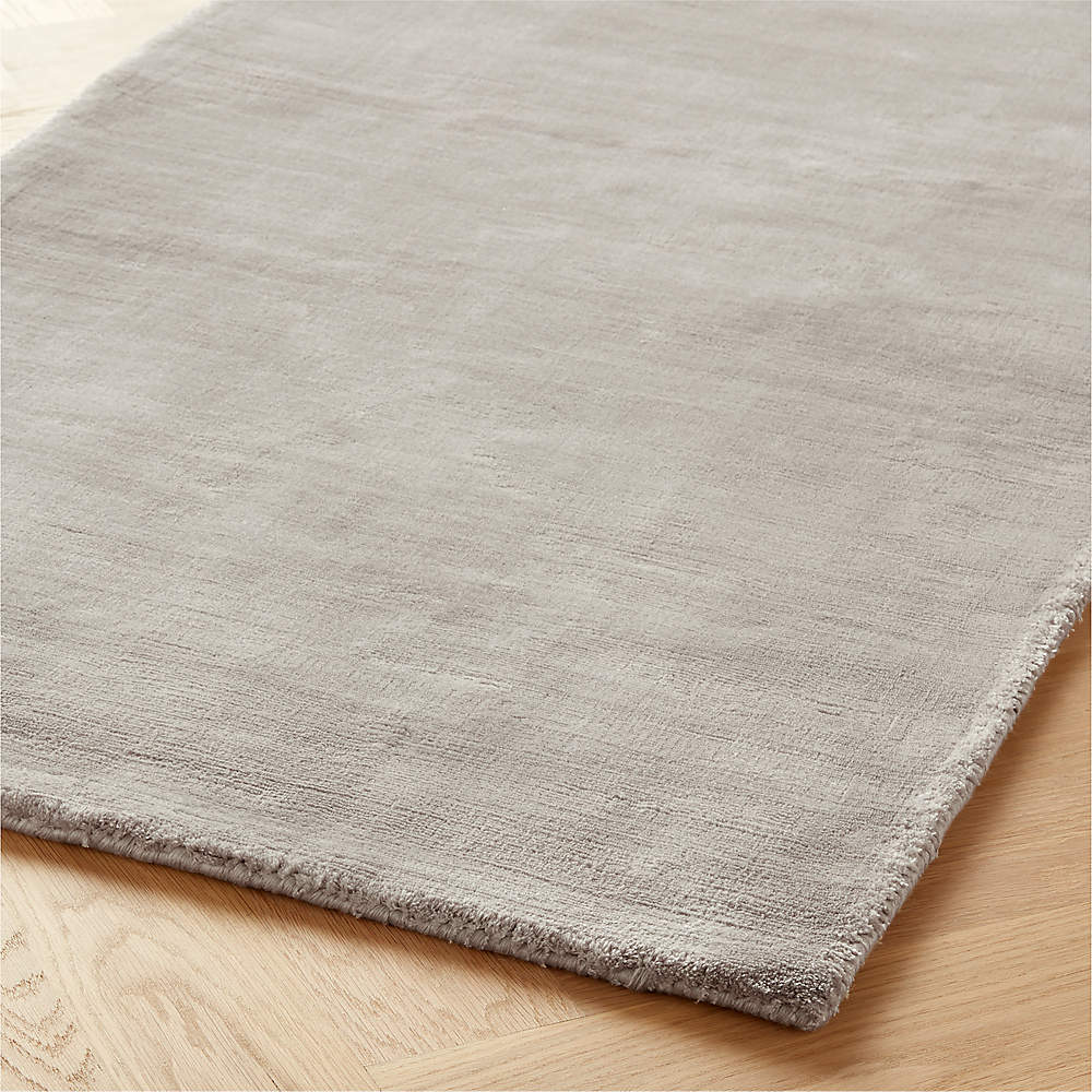 Luma Hand-Knotted Ivory New Zealand Wool Runner Rug 2.5'x8' by