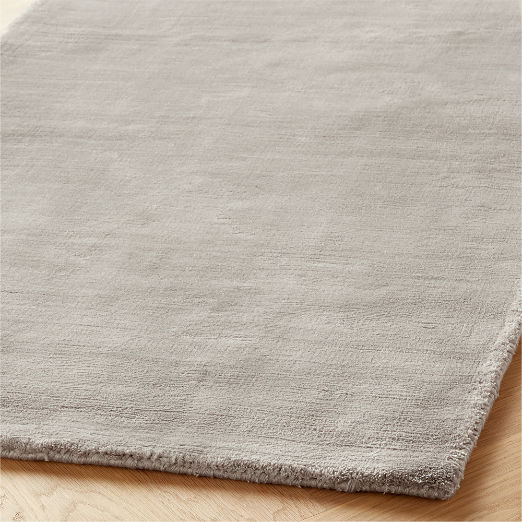 Anders Grey TENCEL™ Lyocell Runner Rug 2.5'X8'