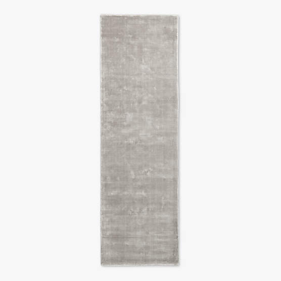 Anders Grey TENCEL™ Lyocell Runner Rug 2.5'X8'