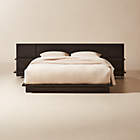 Davison Fluted Wood Queen Bed with Nightstands