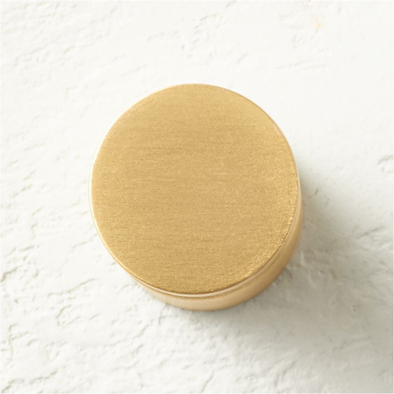 Andie Brushed Brass Knob - image 0 of 3