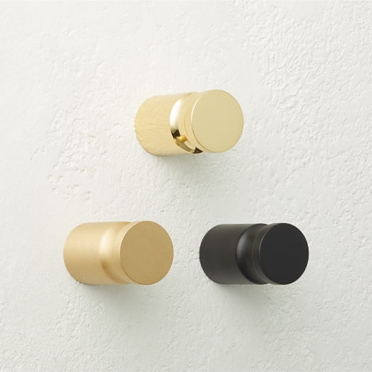 Andie Brushed Brass Knob