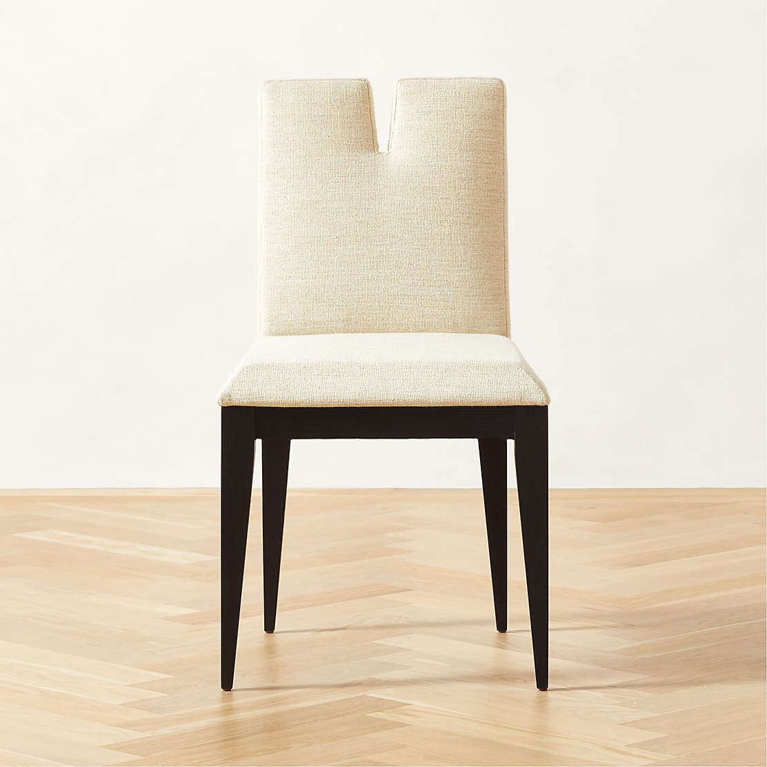 Drop Ivory Dining Chair + Reviews CB2